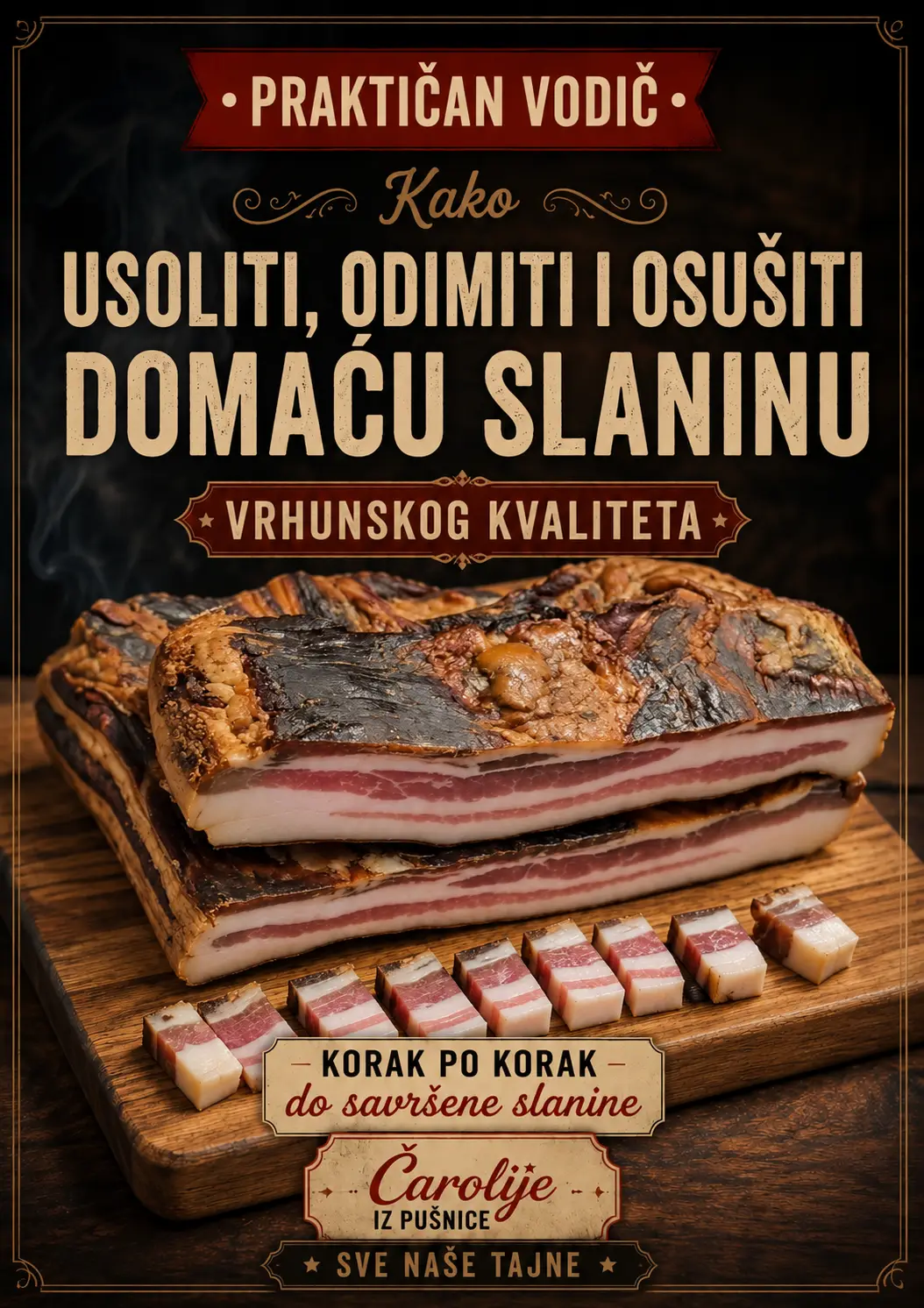 Praktični vodič - Kako usoliti, odimiti i osušiti domaću slaninu - Image 1