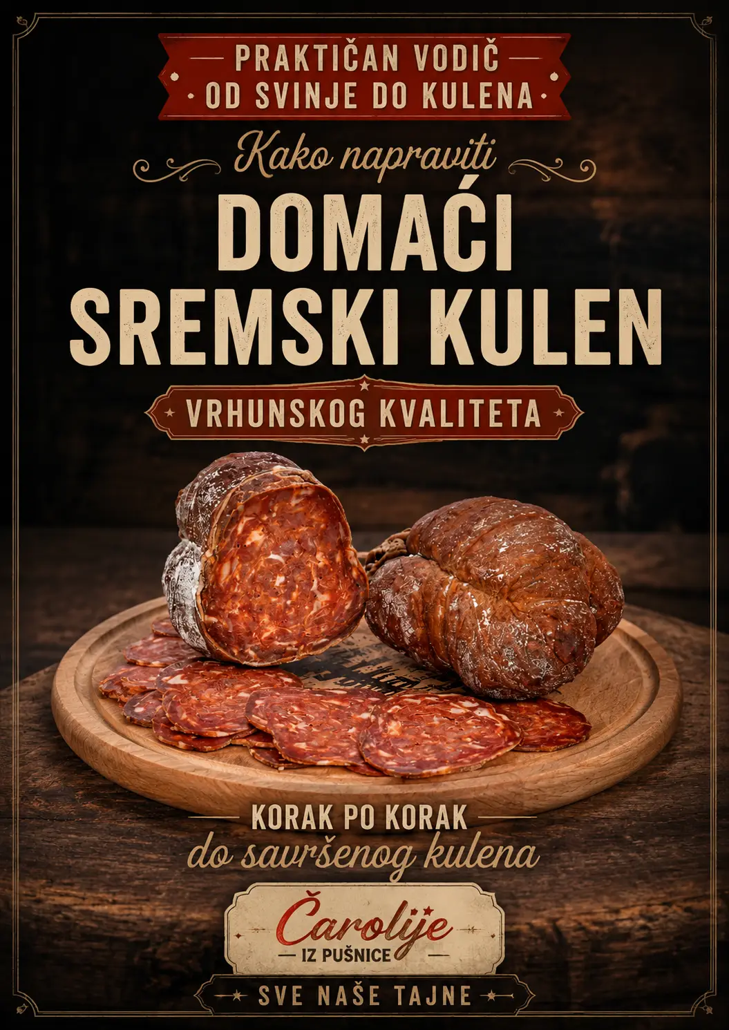 Praktičan vodič -Kako napraviti domaći sremski kulen - Image 1